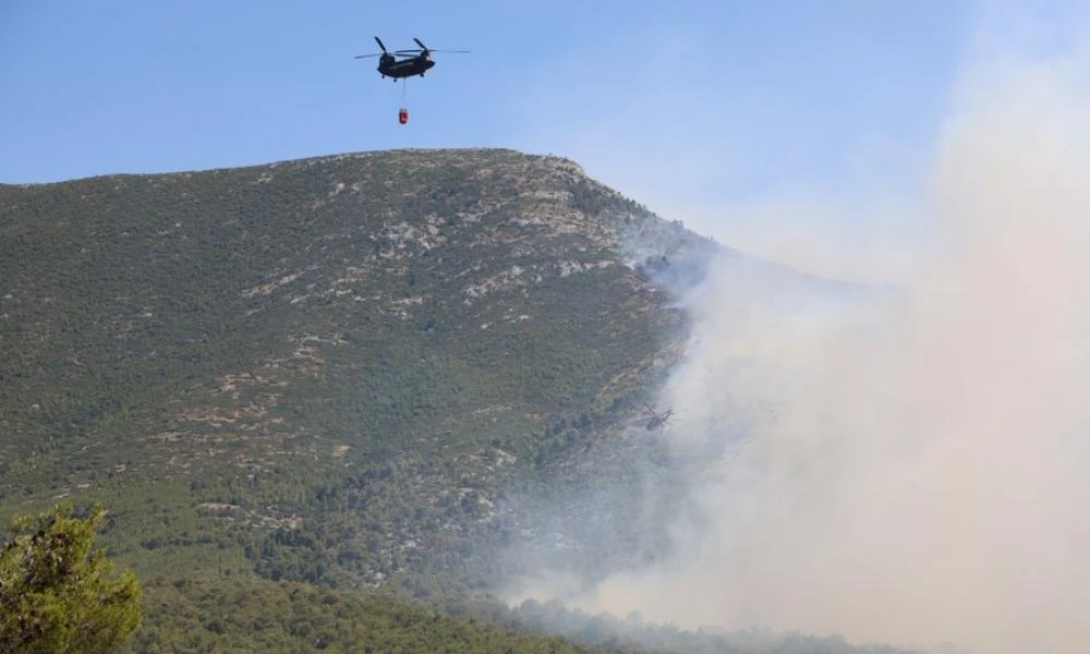 Υπό έλεγχο η πυρκαγιά στην περιοχή Κουνινά του δήμου Αιγιαλείας